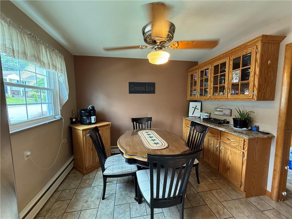570 Hancock Street Clymer, PA 15728 - Photo 5 of 33 a view of a dining room with furniture window and outside view
