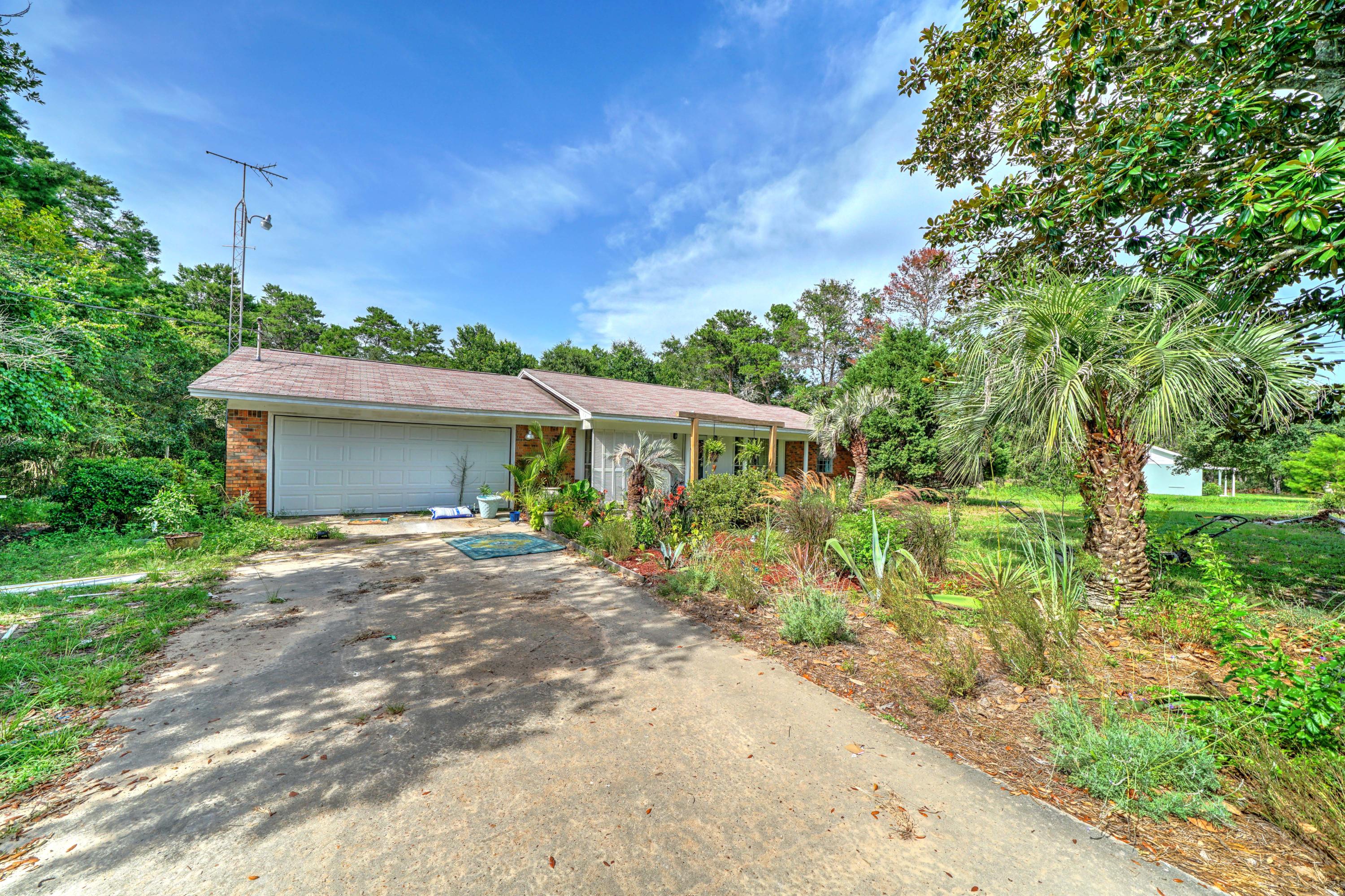 143 Walton Palm Road Inlet Beach, FL 32461 - Photo 5 of 10 a view of a house with backyard and garden