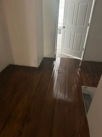 a view of wooden floor