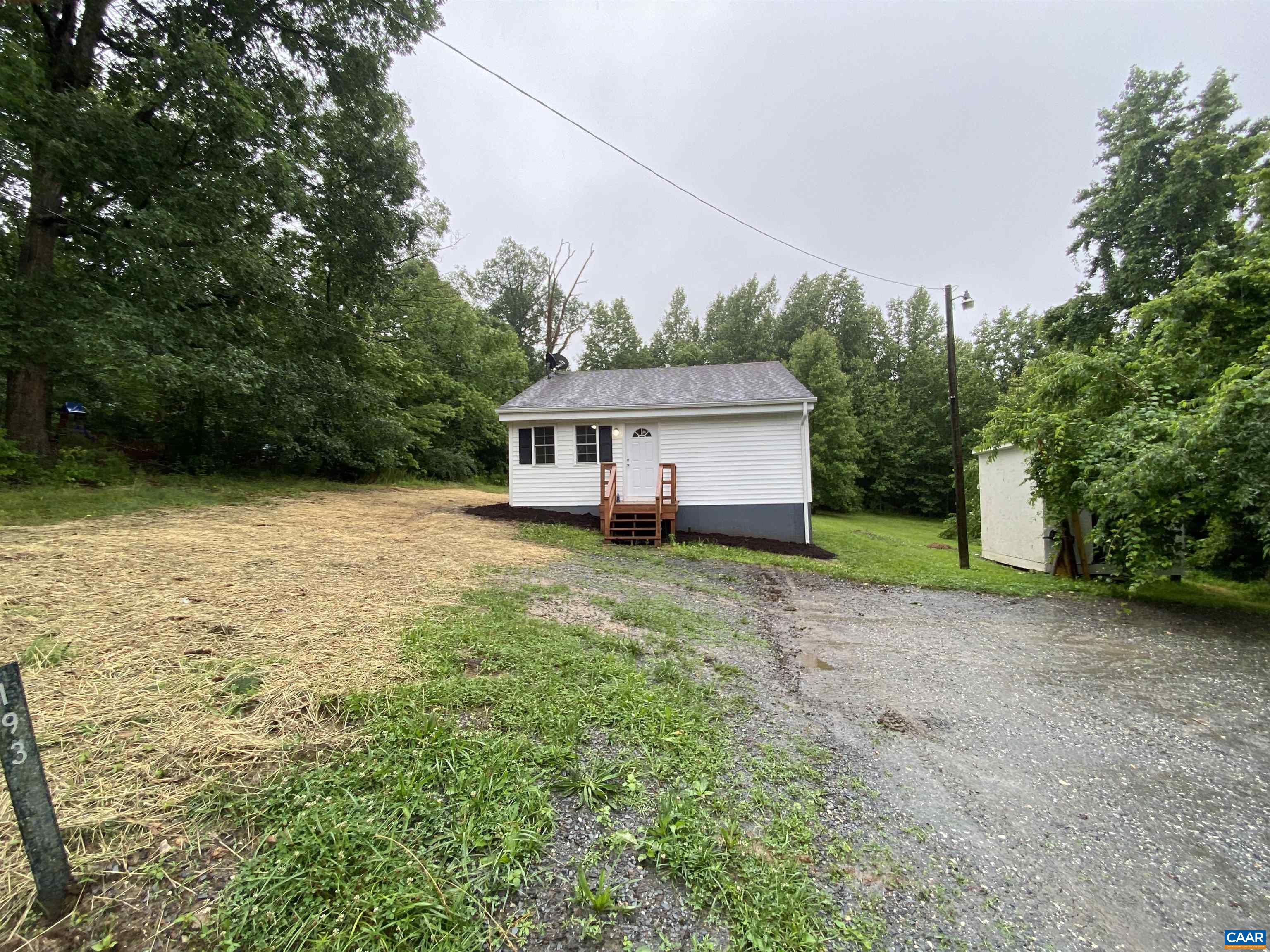 193 Rock Road New Canton, VA 23123 - Photo 9 of 12 a house view with a backyard space