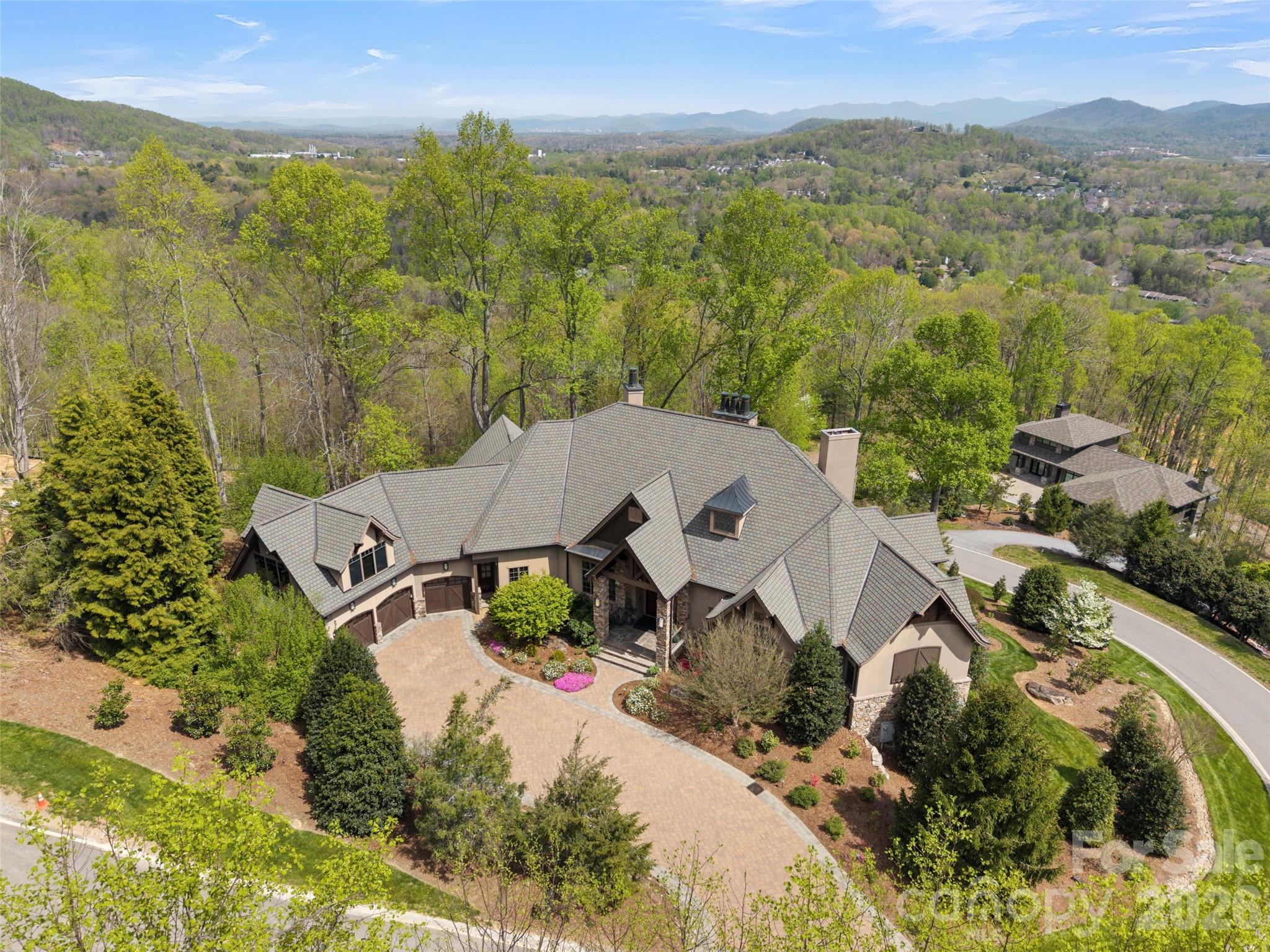 47 Ridge Pine Trail Arden, NC 28704 - Photo 15 of 48 an aerial view of residential houses with outdoor space and trees