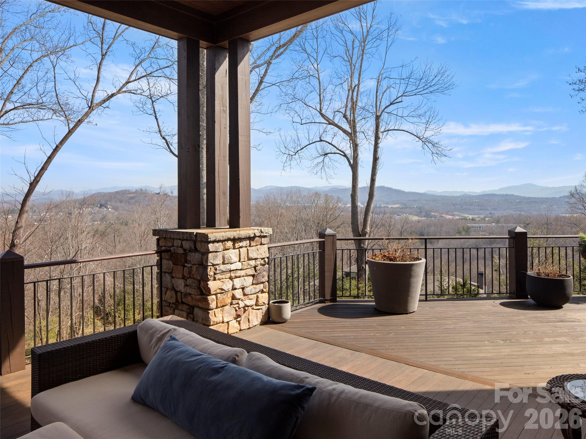 47 Ridge Pine Trail Arden, NC 28704 - Photo 3 of 48 a balcony with view of city
