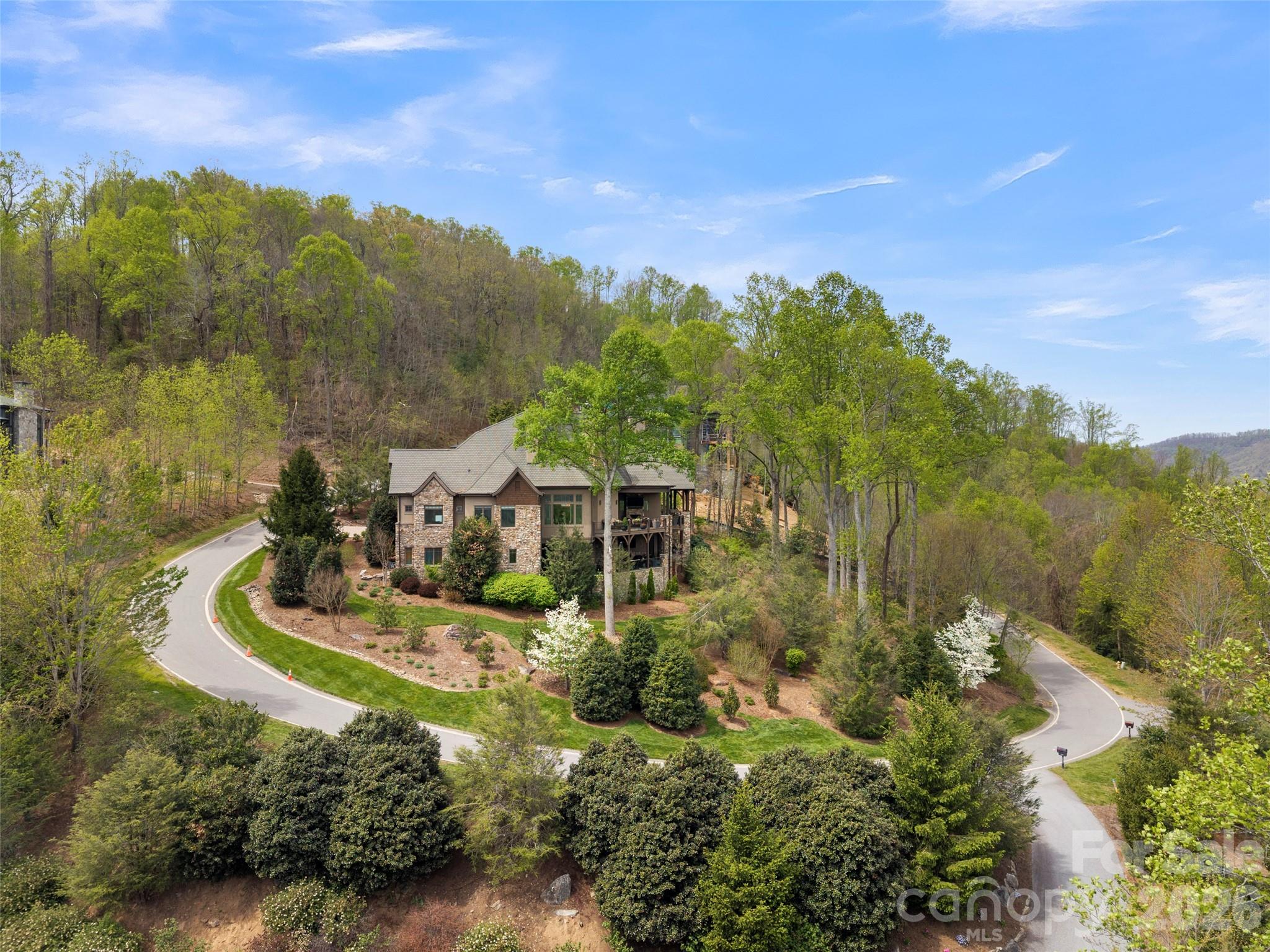 47 Ridge Pine Trail Arden, NC 28704 - Photo 9 of 48 a view of a house with a yard and lake view