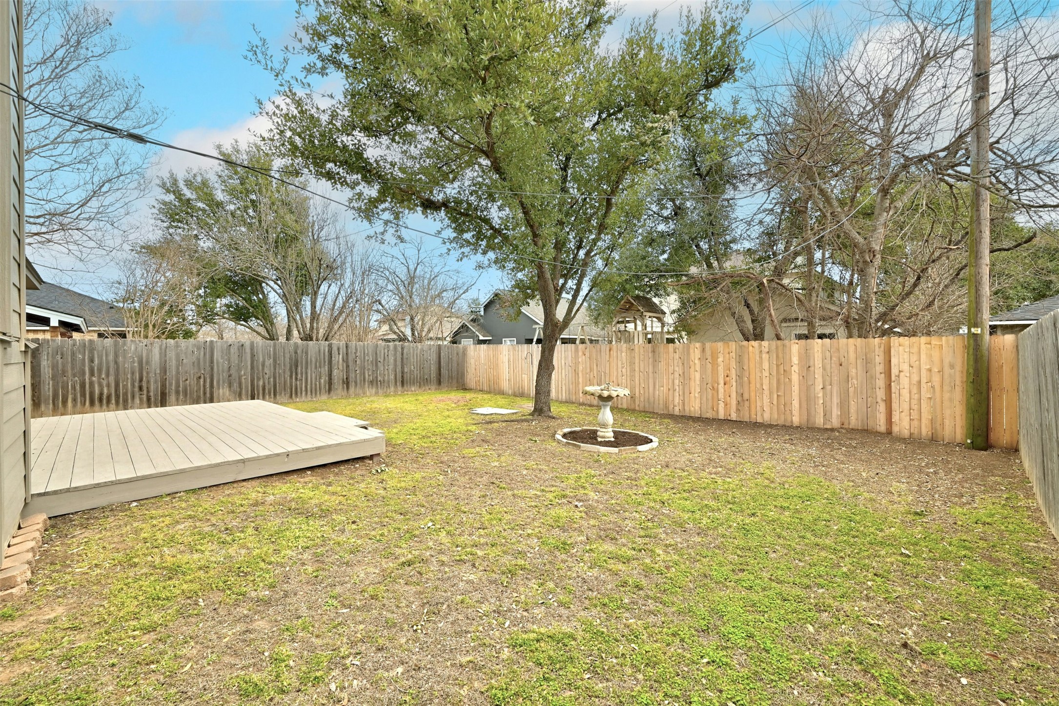 1807 Hollow Tree Boulevard Round Rock, TX 78681 - Photo 36 of 40 a view of a yard with swimming pool