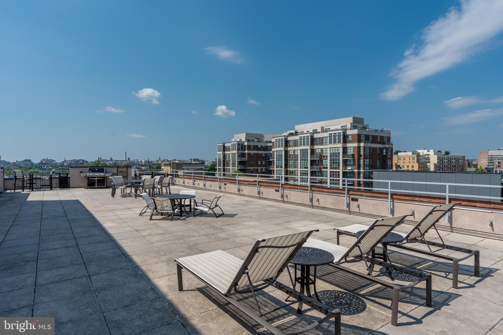 2100 11th Street Northwest, Unit 201 Washington, DC 20001 - Photo 34 of 38 a view of a terrace with seating area