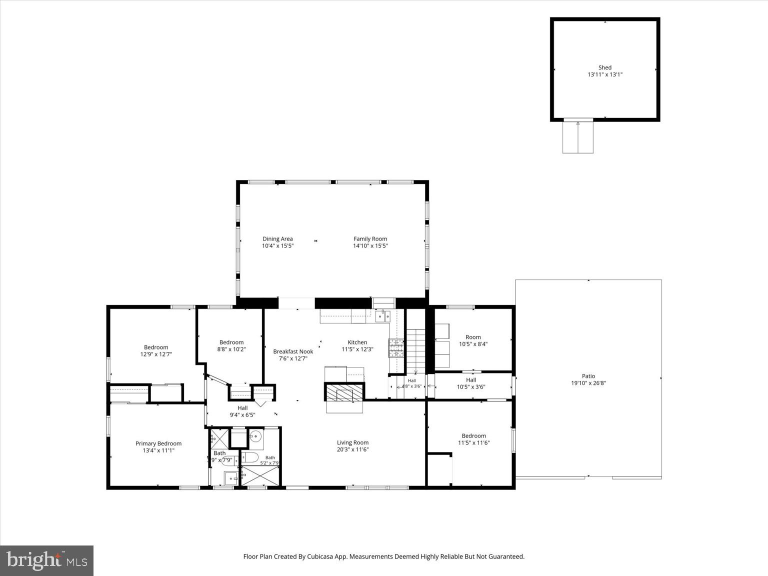 6103 Dinwiddie Street Springfield, VA 22150 - Photo 41 of 42 Floor Plan