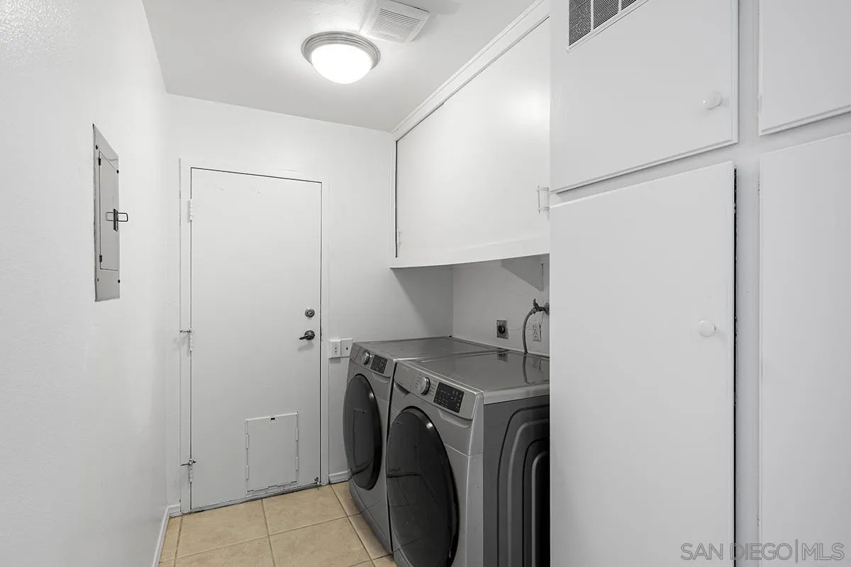 9787 Rimpark Way San Diego, CA 92124 - Photo 17 of 54 a utility room with dryer and washer