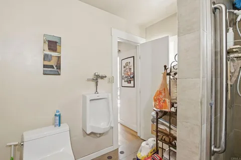 a view of walk in closet