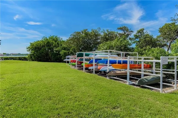 an outdoor space with garden view