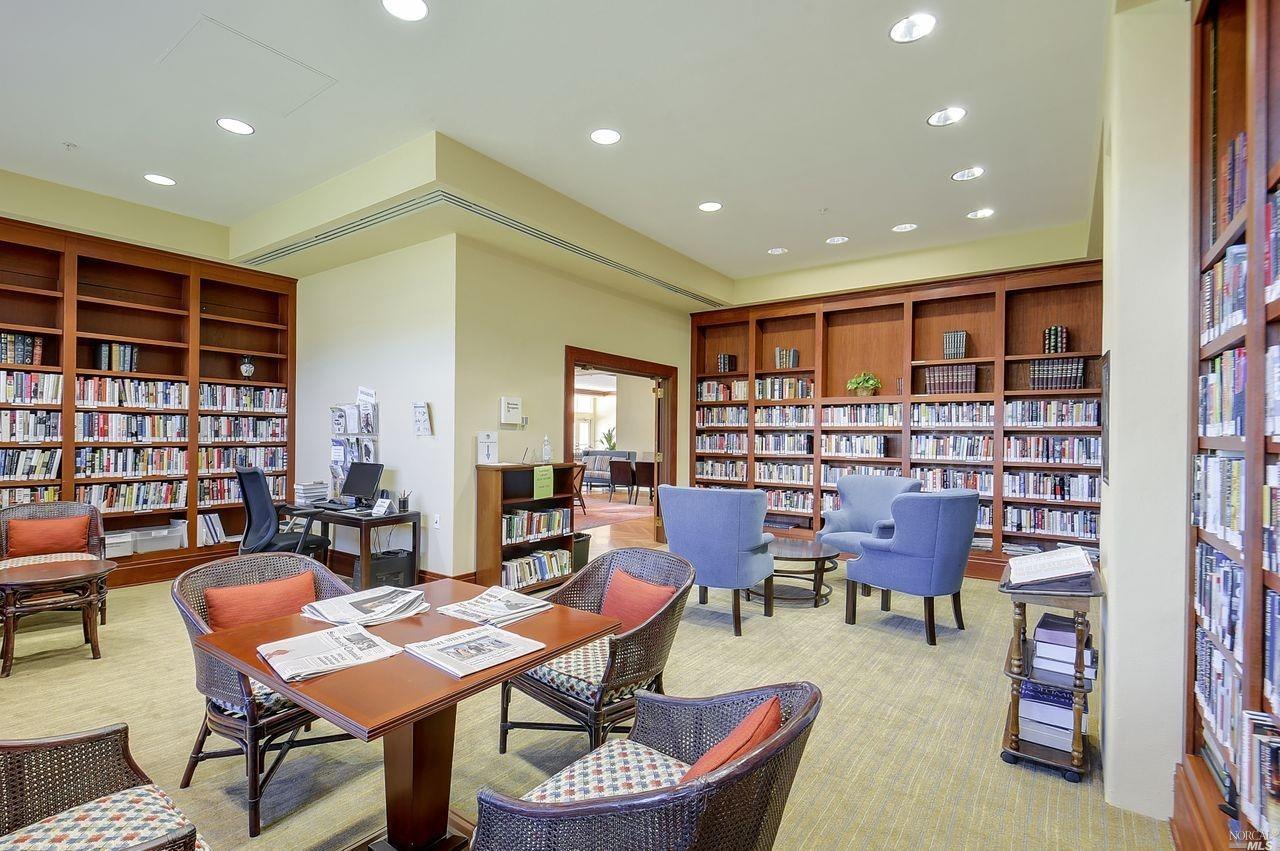 400 Deer Valley Road, Unit 4H San Rafael, CA 94903 - Photo 20 of 23 Check out a book, movie or read the local newspapers everyday