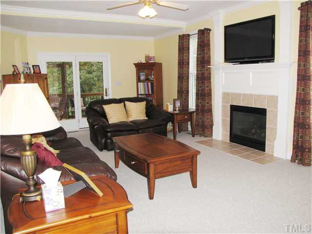 1512 Patterson Grove Road Apex, NC 27502 - Photo 3 of 25 This picture of the Family Room is taken from the Entry Foyer.