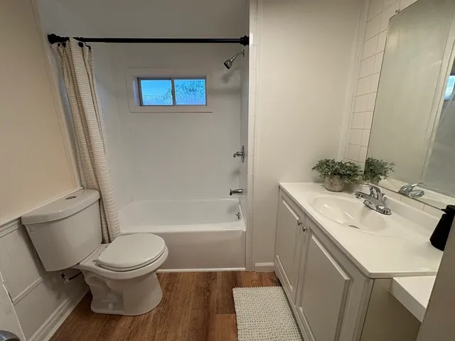 a sign that is on the side of a building