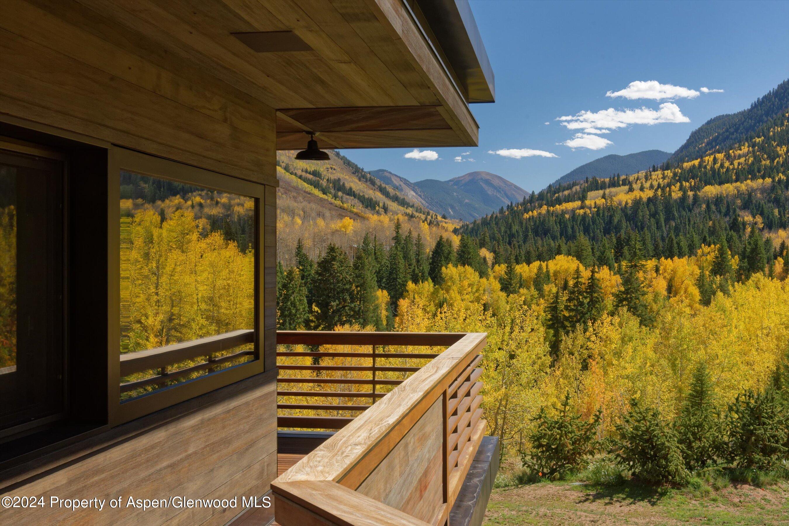 255 Conundrum Creek Road Aspen, CO 81611 - Photo 18 of 21 a view of swimming pool from a balcony