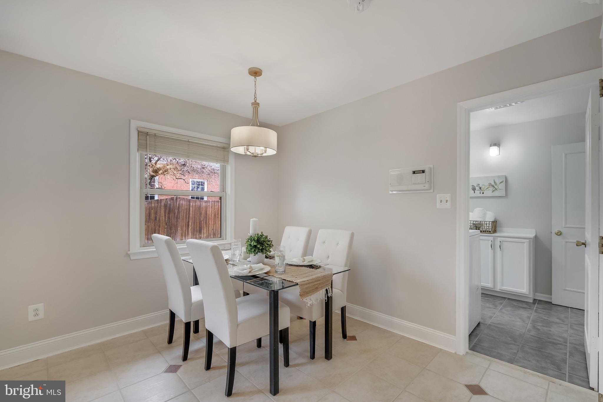 3908 Belle Rive Terrace Alexandria, VA 22309 - Photo 16 of 50 Breakfast/Lunch Dining area in the kitchen