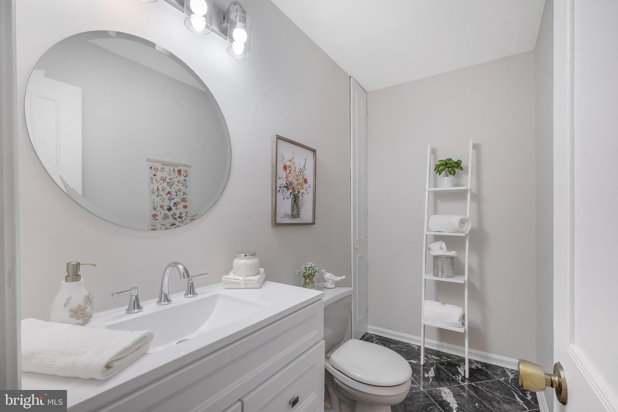 3908 Belle Rive Terrace Alexandria, VA 22309 - Photo 25 of 50 Recently remodeled powder room