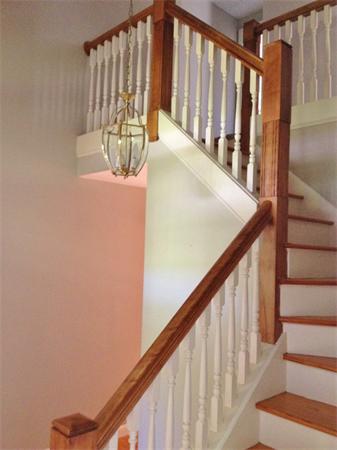 14 Johnson Road Sterling, MA 01564 - Photo 10 of 22 a view of staircase with railing and white walls