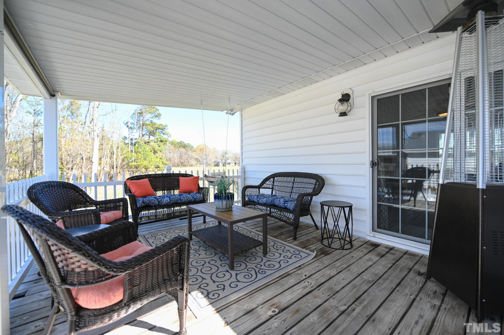 4071 Bizzell Grove Church Road Princeton, NC 27569 - Photo 47 of 53 a outdoor living space with furniture