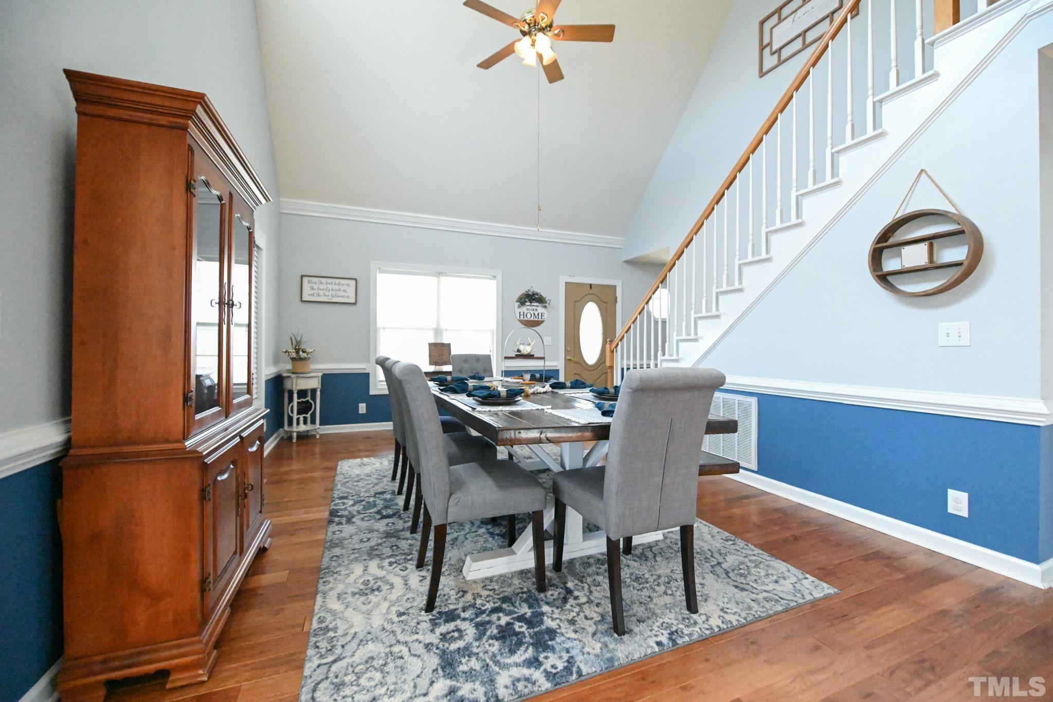 4071 Bizzell Grove Church Road Princeton, NC 27569 - Photo 8 of 53 a view of a dining room with furniture window and wooden floor