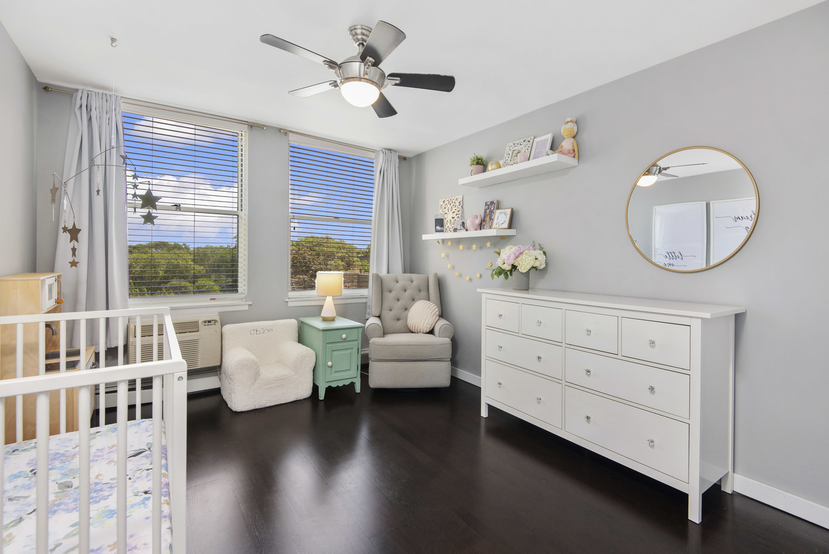3033 North Sheridan Road, Unit 605 Chicago, IL 60657 - Photo 11 of 13 a living room with furniture and a large window