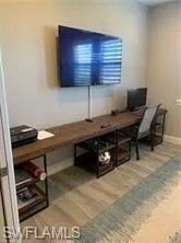 a room with storage and utility