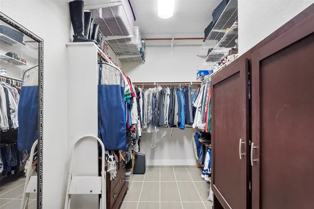 a view of hallway with stairs