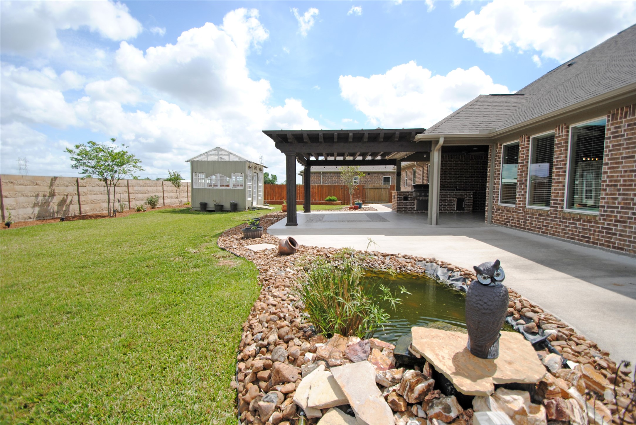 2803 Quartz Rdg Drive Rosharon, TX 77583 - Photo 43 of 44 Koi Pond