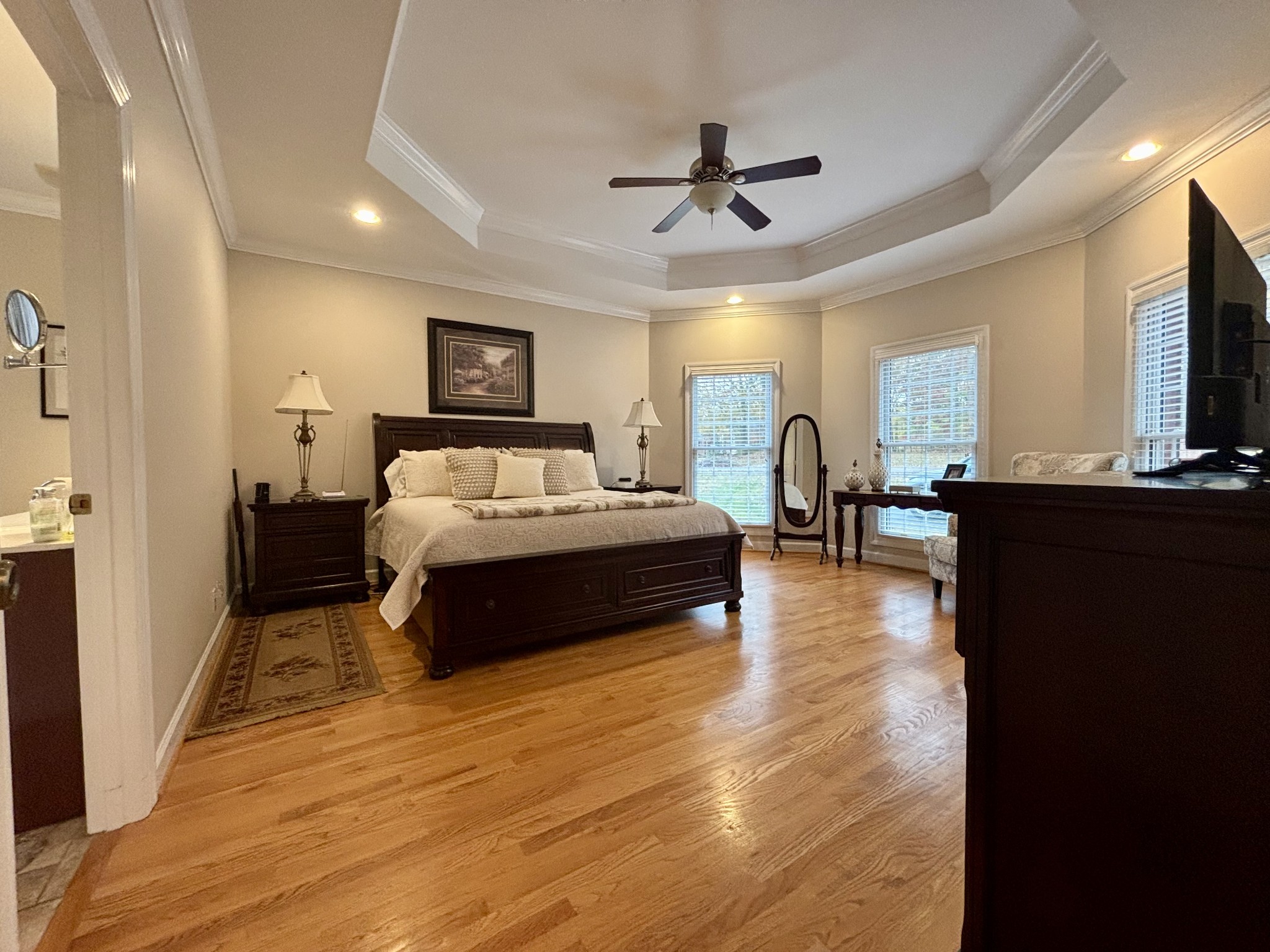 498 Dearman Street Smithville, TN 37166 - Photo 23 of 39 a living room with furniture and a flat screen tv