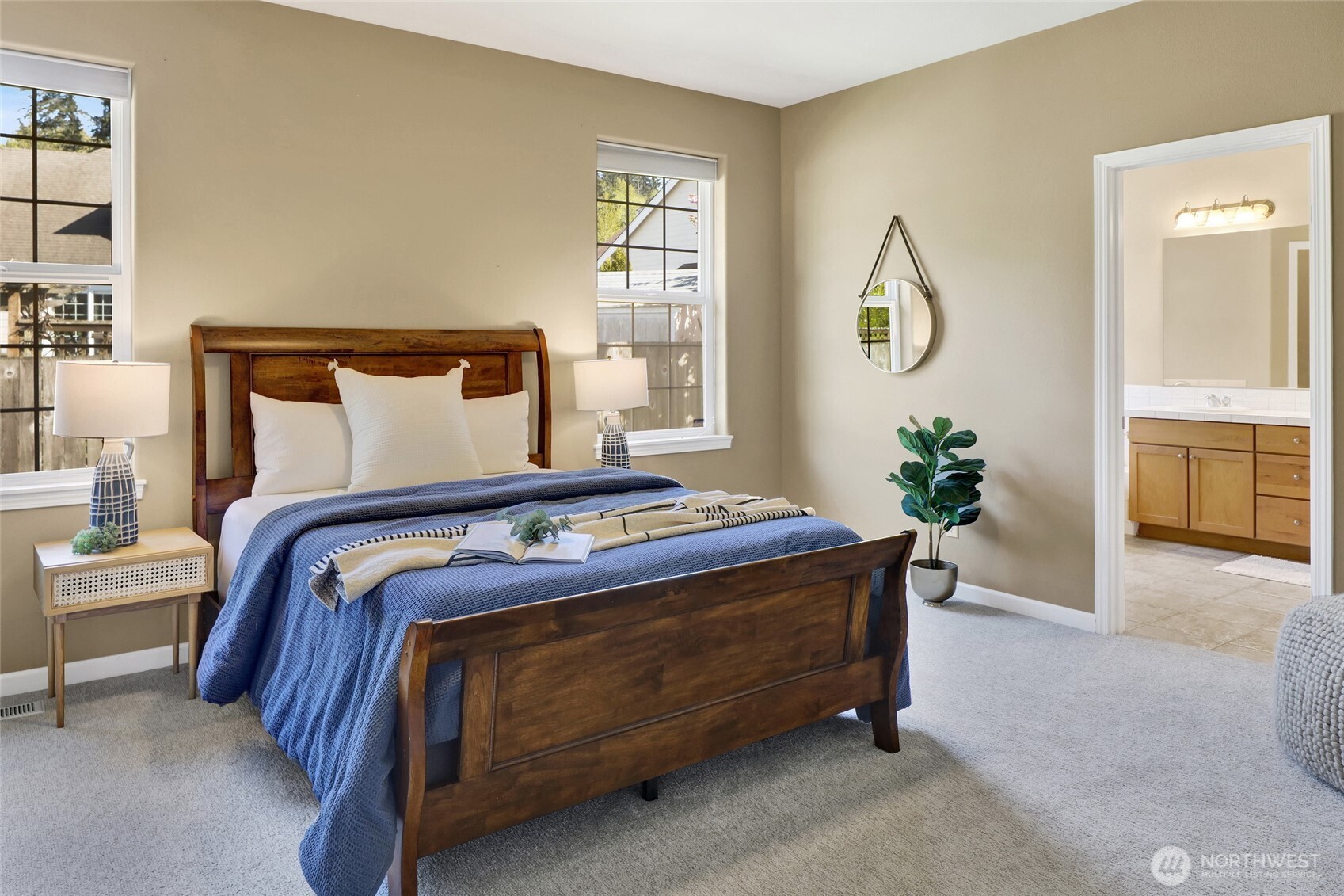 940 Nevada Street Bellingham, WA 98229 - Photo 19 of 31 a bedroom with a bed and window