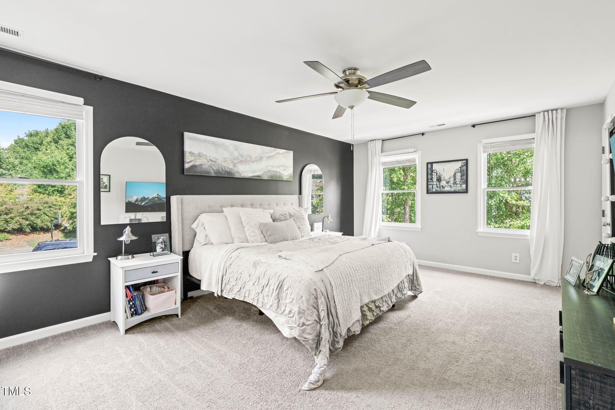 21 Cedar Hill Drive Durham, NC 27713 - Photo 15 of 45 a bedroom with a bed and a window