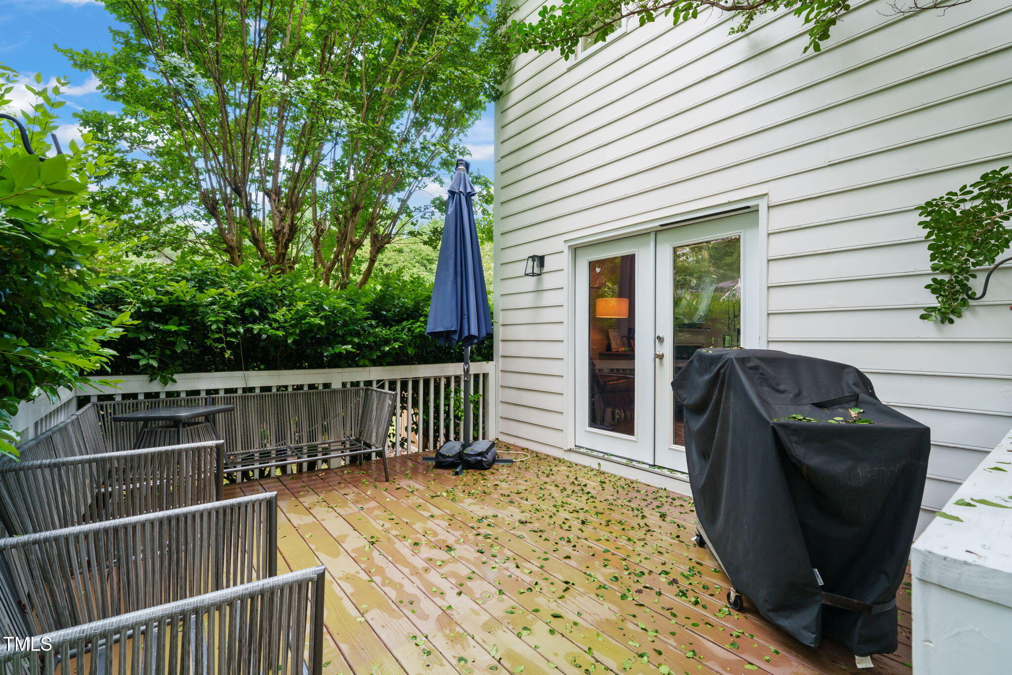 21 Cedar Hill Drive Durham, NC 27713 - Photo 27 of 45 a view of a chair and table in the balcony