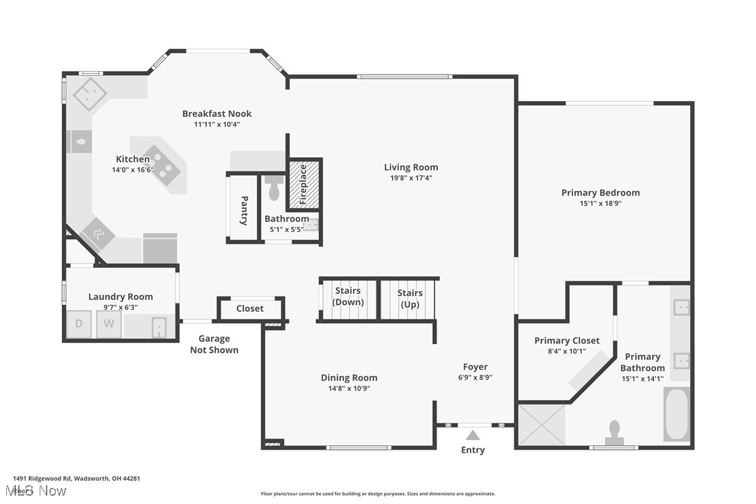 1491 Ridgewood Road Wadsworth, OH 44281 - Photo 34 of 36 1st Floor