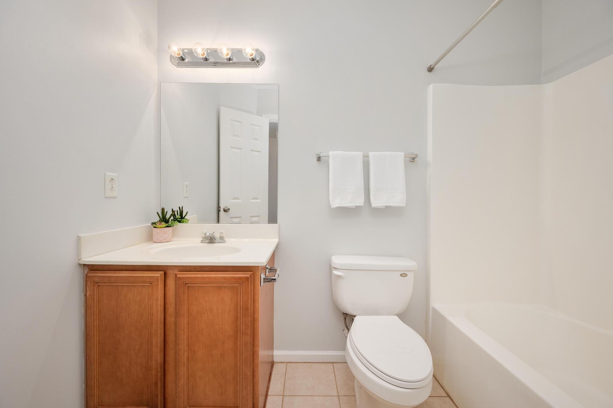 3016 London View Murfreesboro, TN 37128 - Photo 17 of 19 a bathroom with a sink a toilet and mirror