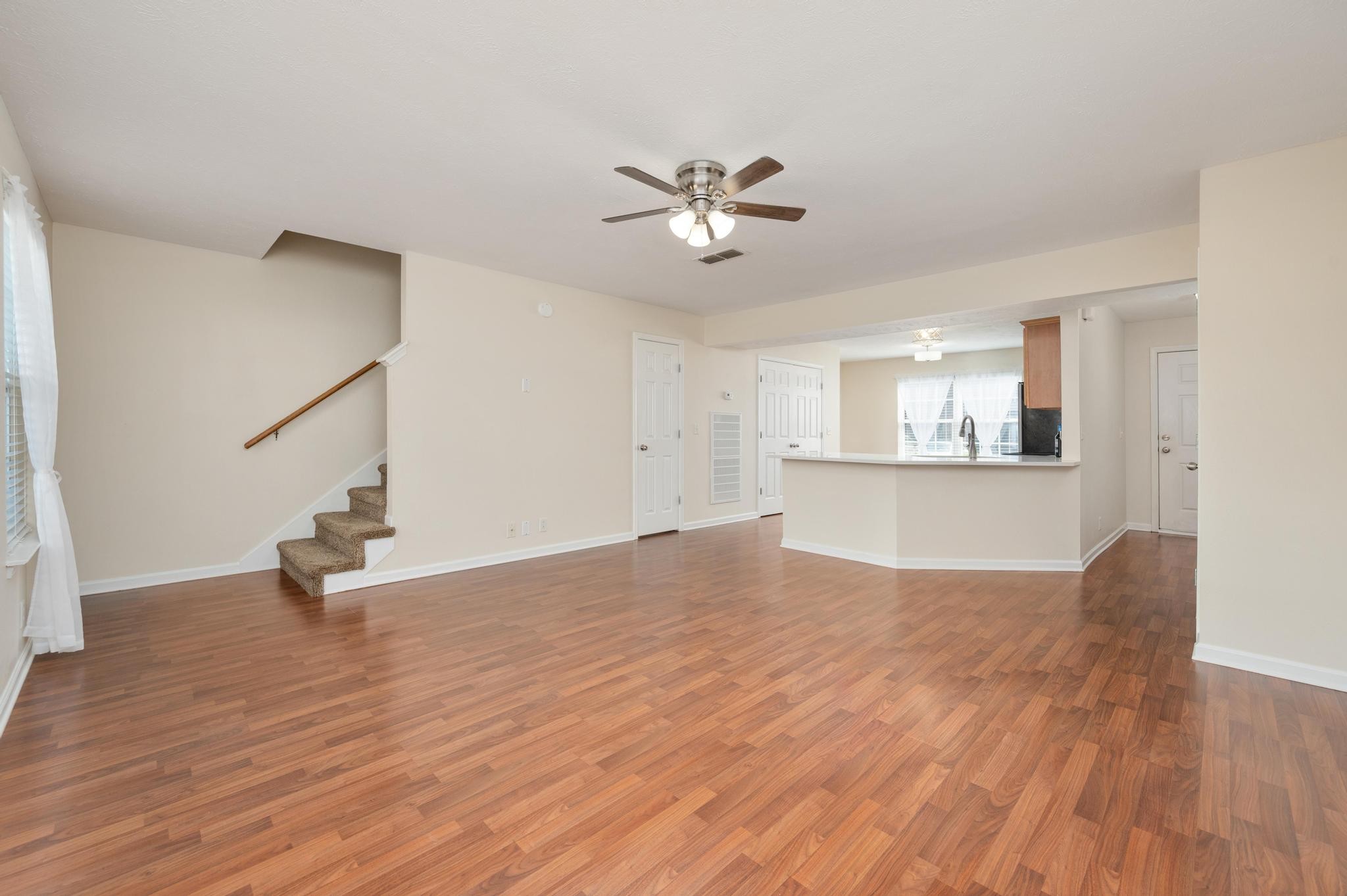 3016 London View Murfreesboro, TN 37128 - Photo 4 of 19 a view of an empty room with window and wooden floor