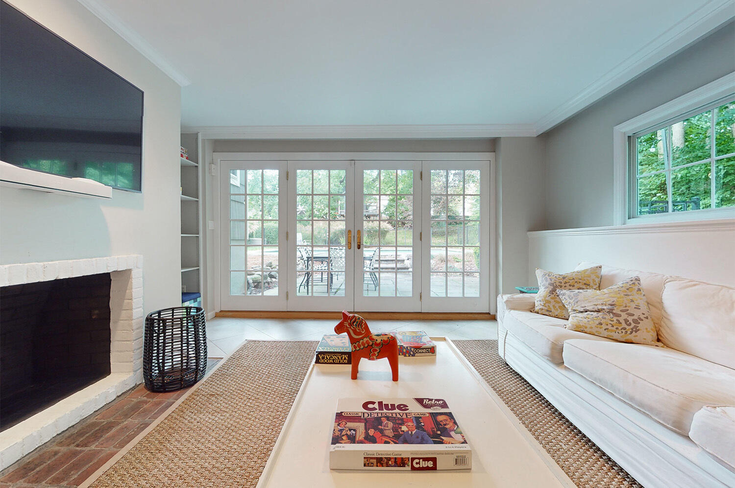 24 Salt Box Lane Darien, CT 06820 - Photo 12 of 32 a living room with furniture and a fireplace