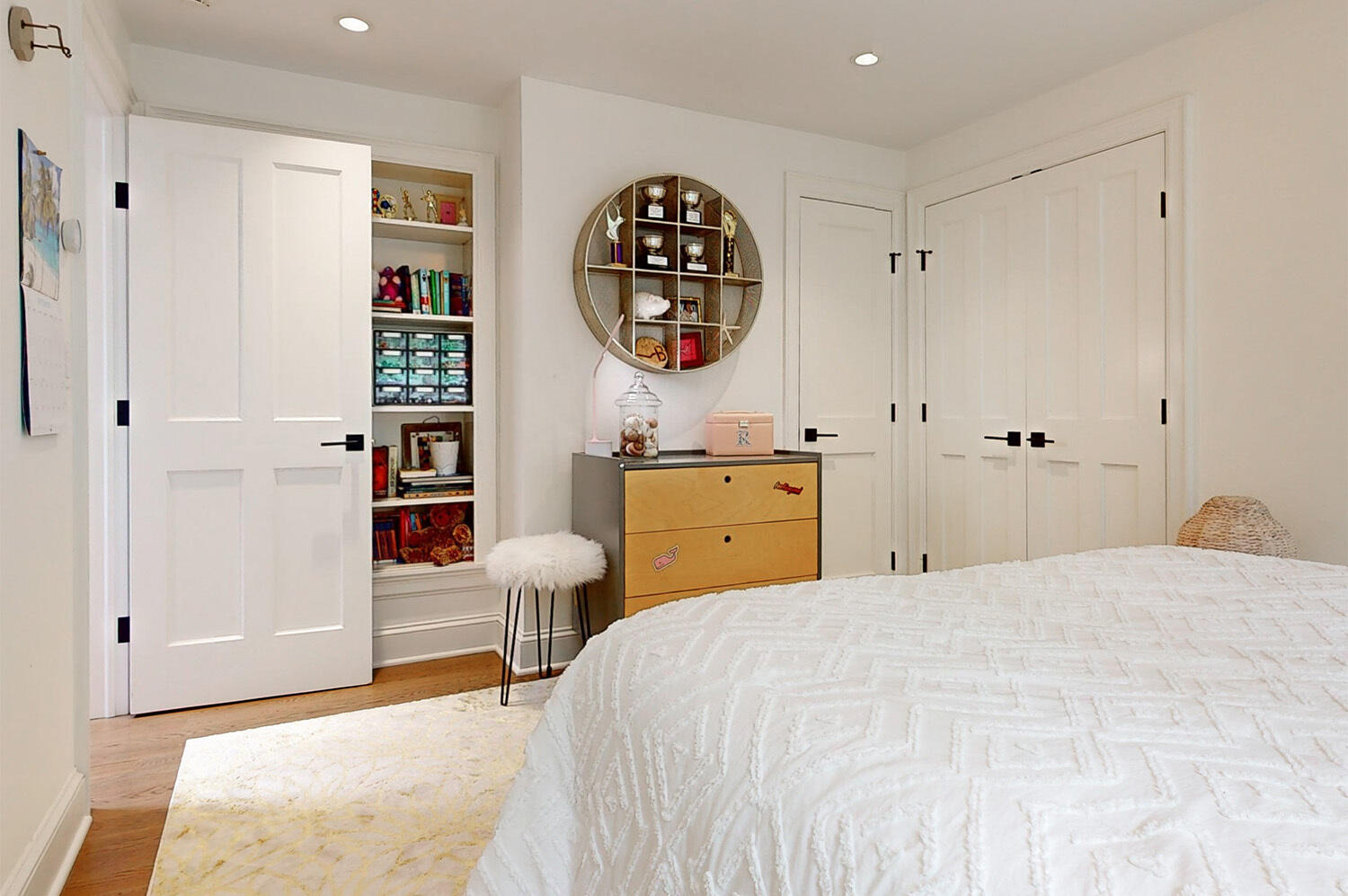 24 Salt Box Lane Darien, CT 06820 - Photo 28 of 32 a bedroom with a bed and a chair in it