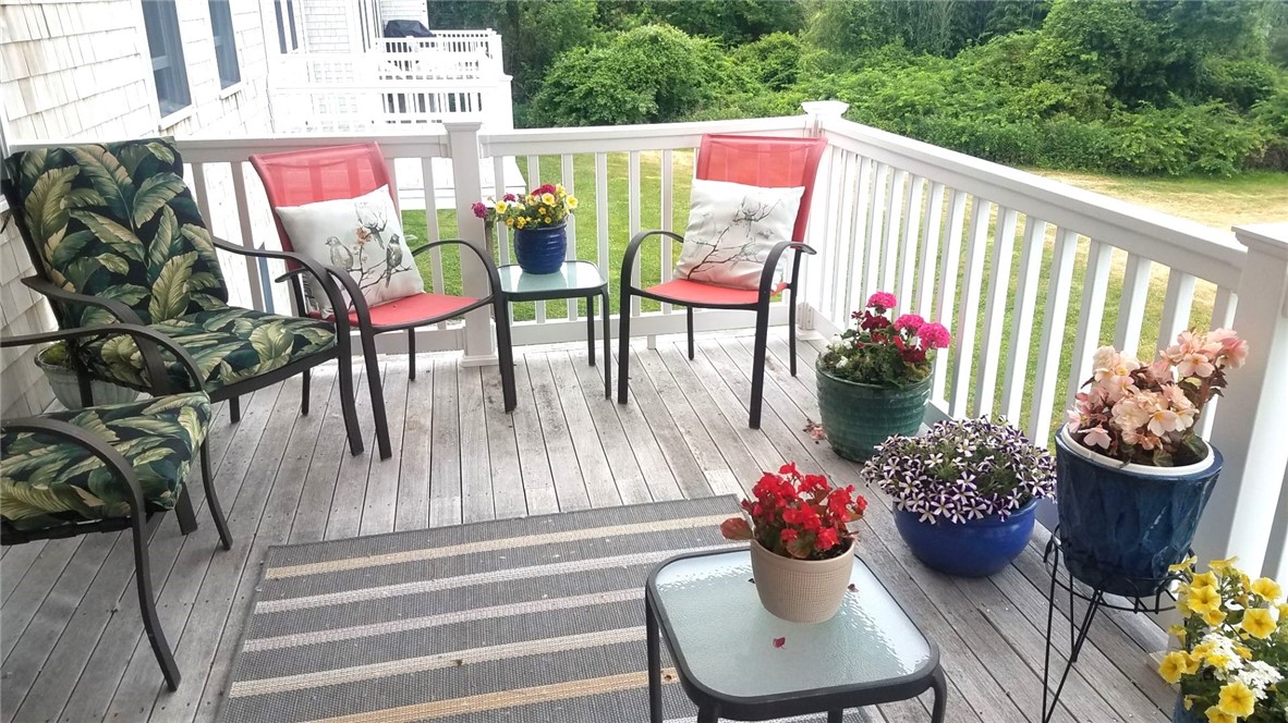 27 Sanderling Way Middletown, RI 02842 - Photo 12 of 13 Deck with Awning off Living Area