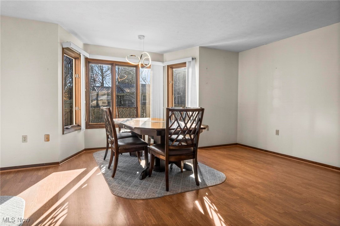 3290 State Rte 534 Geneva, OH 44041 - Photo 8 of 43 Dining room with hardwood / wood-style floors