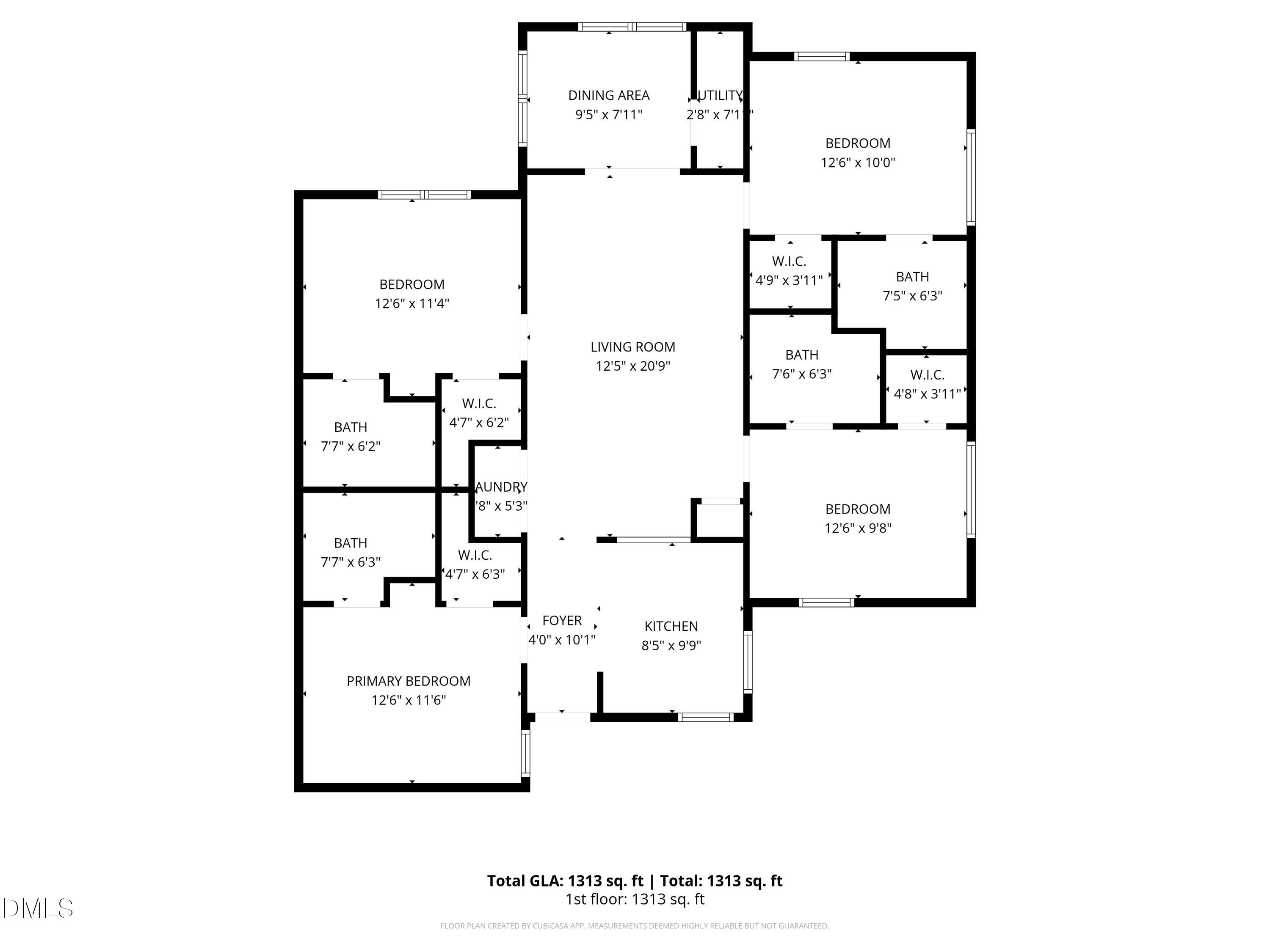 1305 Kent Road, Unit 101 Raleigh, NC 27606 - Photo 29 of 29 a picture of a floor plan