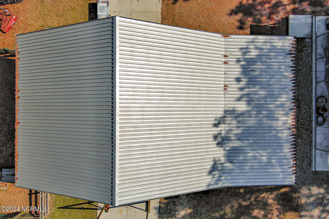 171 Stump Sound Church Road Holly Ridge, NC 28445 - Photo 98 of 111 Aerial of barn roof