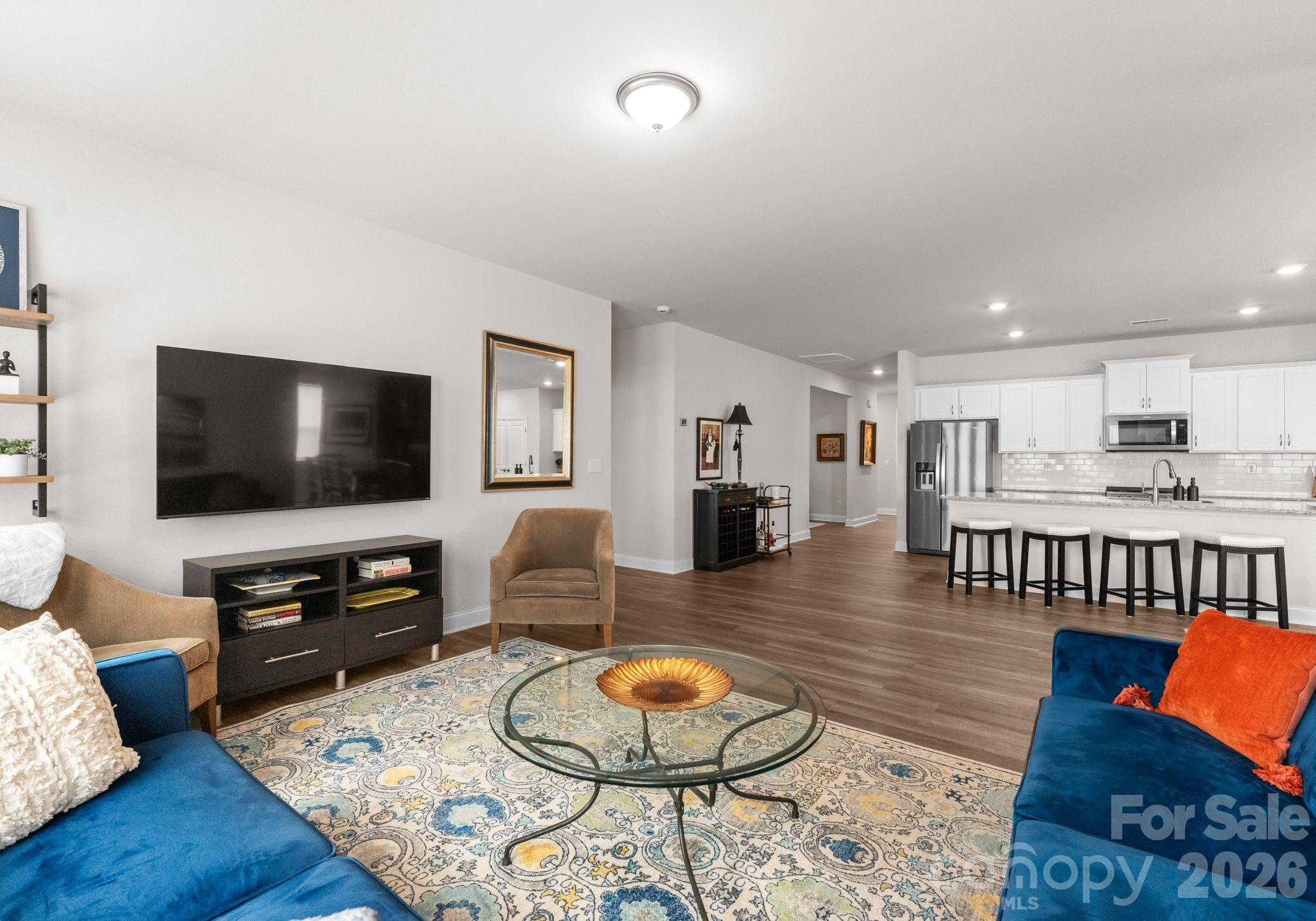 2004 Bonds Lane Fort Mill, SC 29715 - Photo 12 of 41 a living room with furniture and a flat screen tv