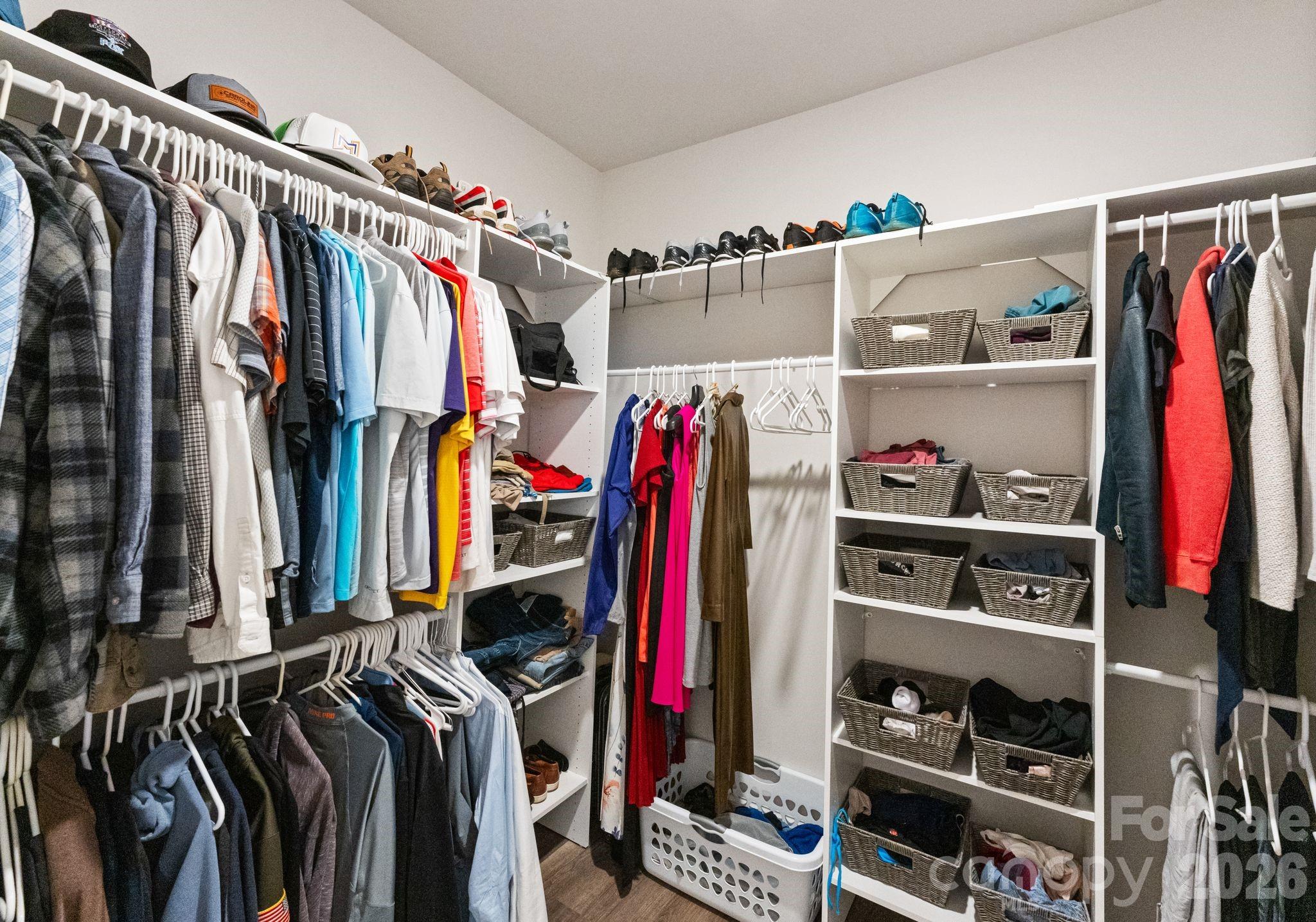 2004 Bonds Lane Fort Mill, SC 29715 - Photo 21 of 41 a view of walk in closet with clothes and shoes