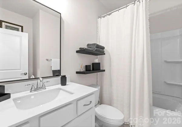a bathroom with a sink toilet and vanity