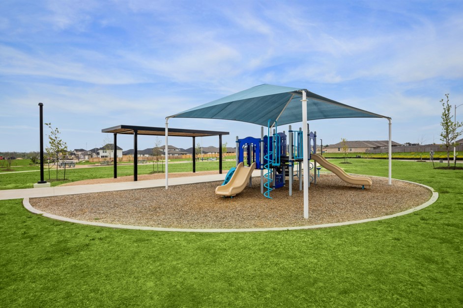 20400 Stelfox Street Manor, TX 78653 - Photo 34 of 37 Community jungle gym featuring a yard