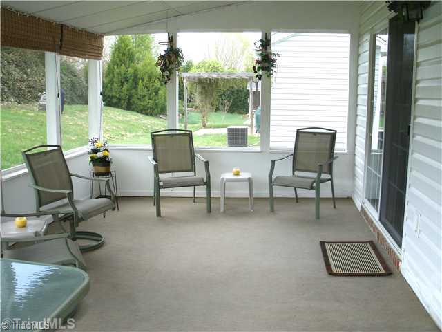 4438 Alexander Road Winston-Salem, NC 27106 - Photo 14 of 16 Enclosed Porch.