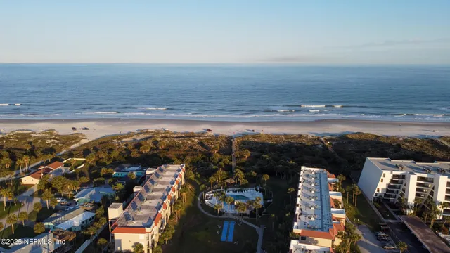 a view of a sky from a balcony