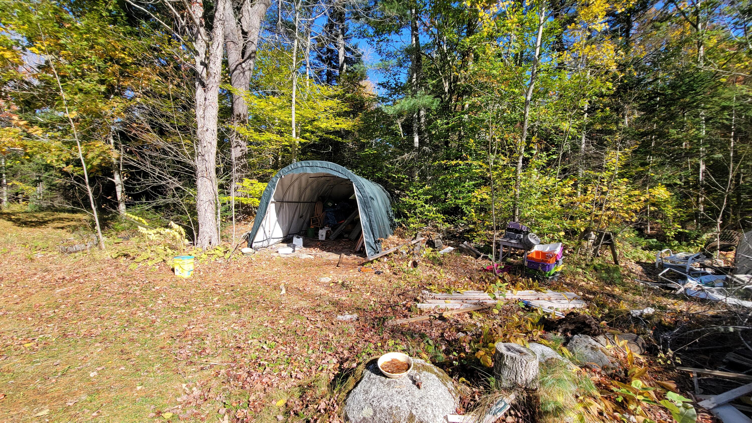 25 Moose Hl Road Ellsworth, ME 04605 - Photo 18 of 19 Canvas shed