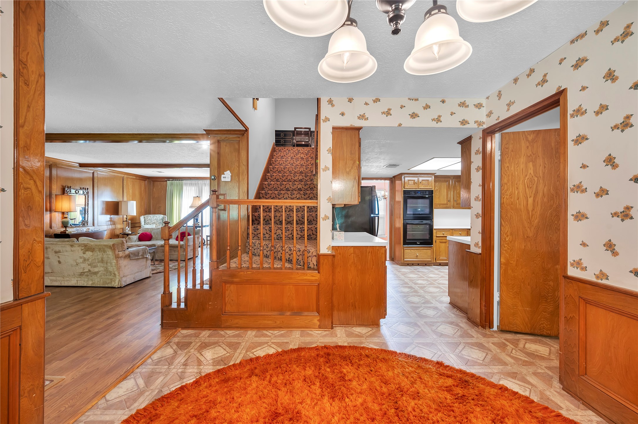 17903 Fireside Drive Spring, TX 77379 - Photo 11 of 33 an empty room with wooden floor and outdoor view