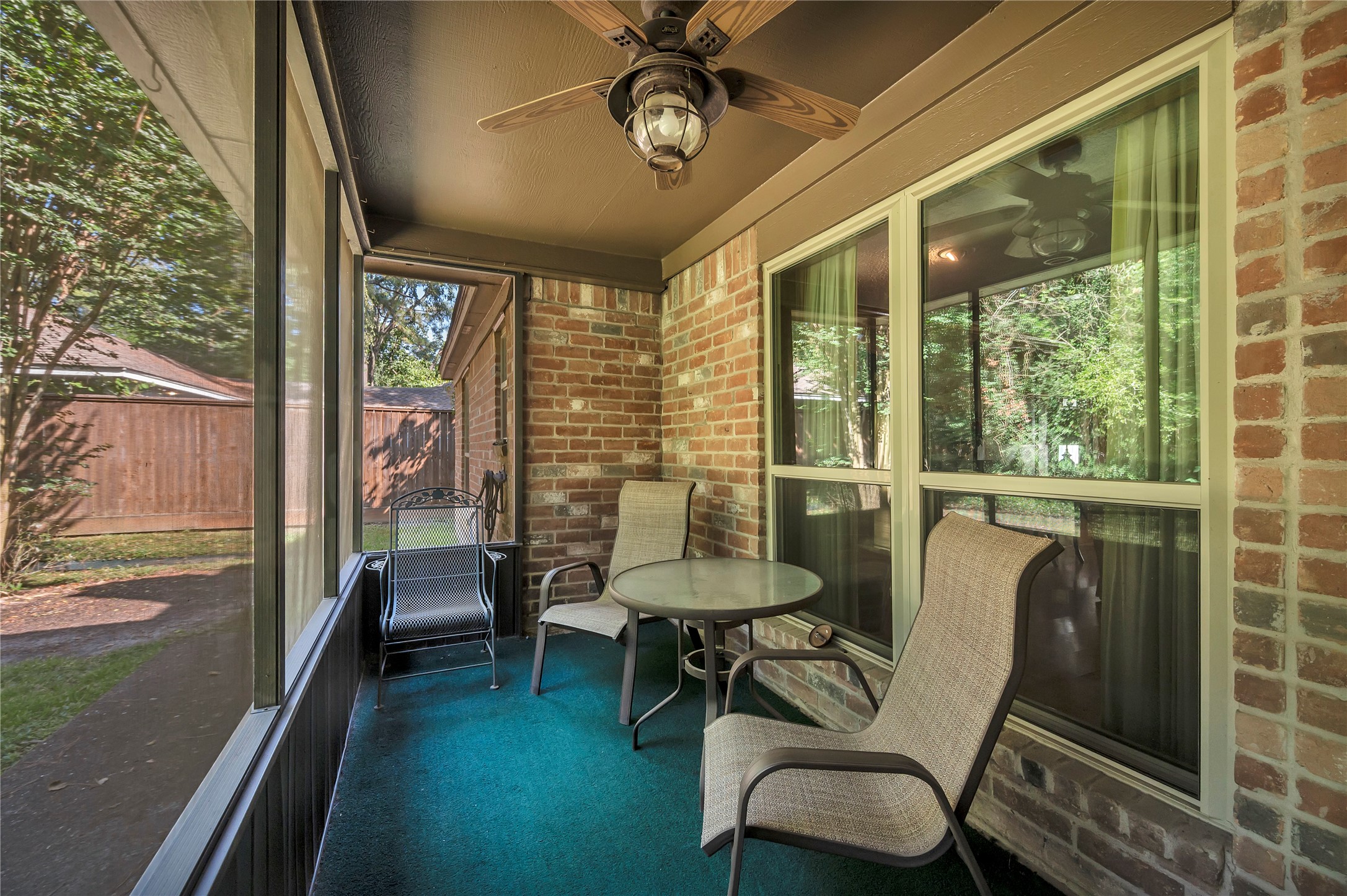 17903 Fireside Drive Spring, TX 77379 - Photo 29 of 33 a view of a dining room with furniture window and outside view