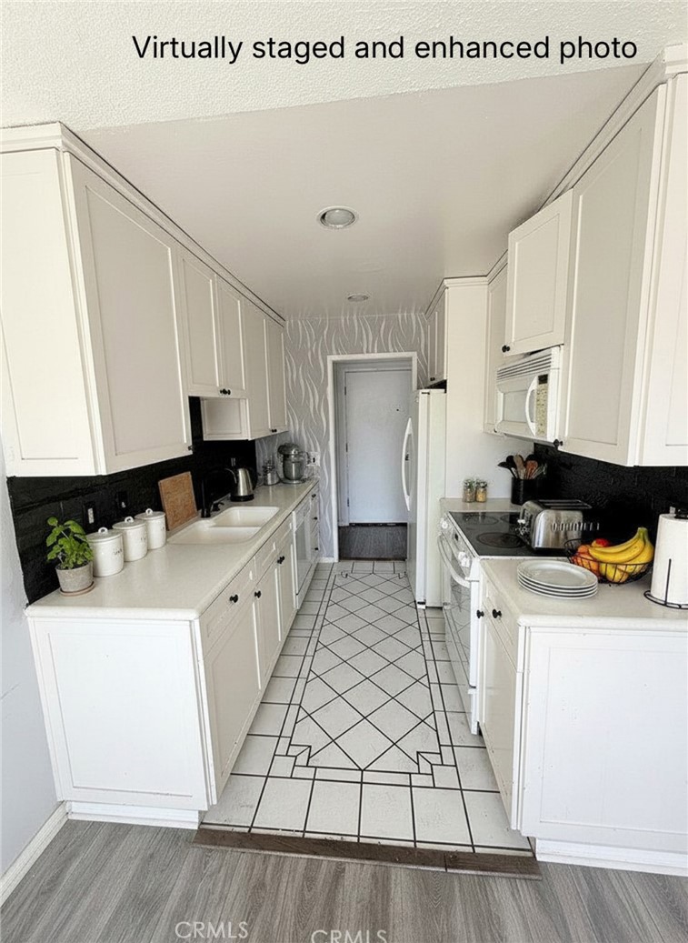12200 Montecito Road, Unit D221 Seal Beach, CA 90740 - Photo 7 of 25 Virtually staged and enhanced kitchen concept