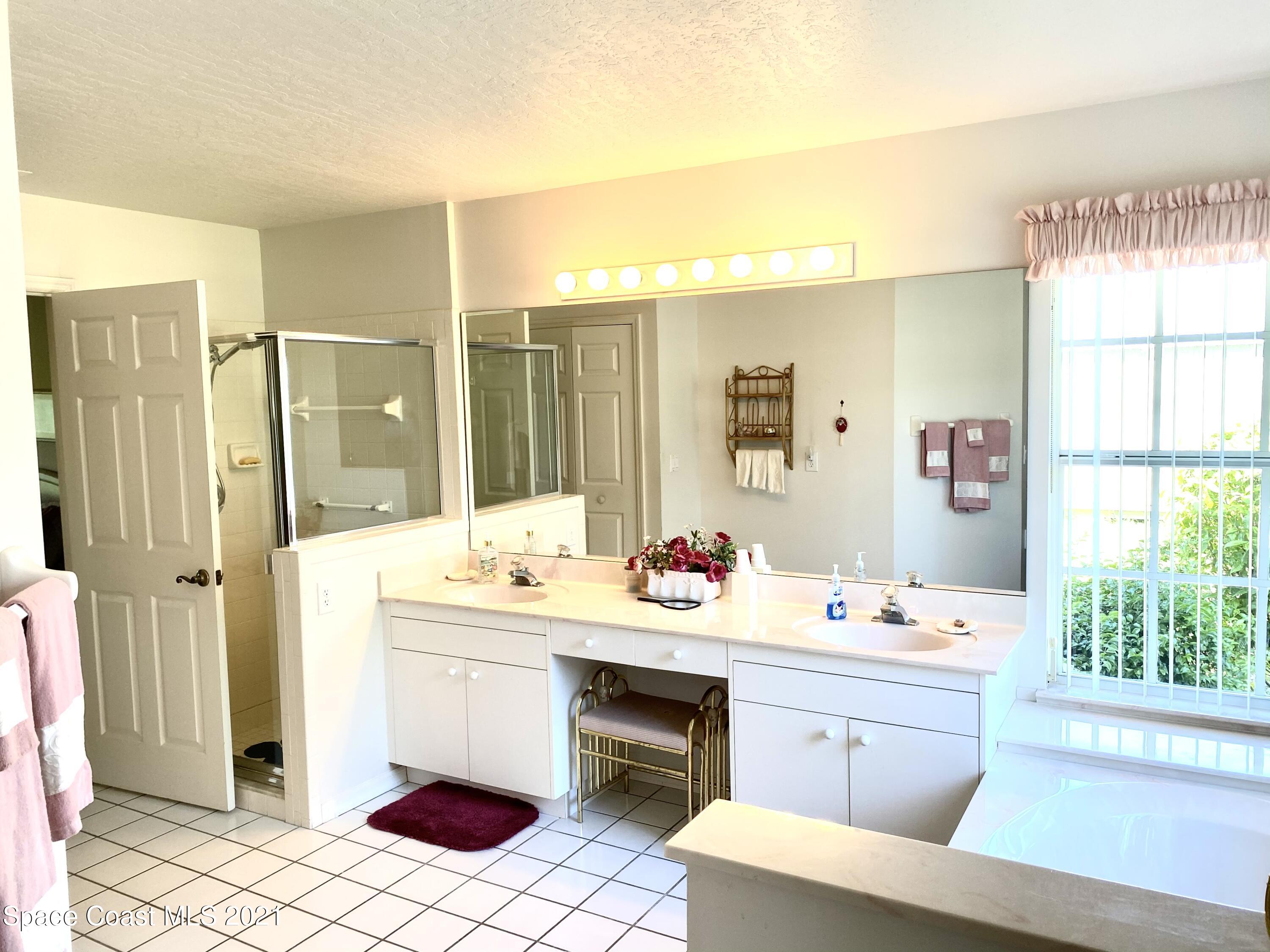 1210 Meadowbrook Road Northeast Palm Bay, FL 32905 - Photo 22 of 36 Master bath